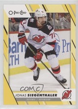 2023-24 O-Pee-Chee Yellow Border Jonas Siegenthaler #461 av1