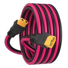 XT60 Compatible Extension Cable 12AWG Male to Female for Solar Battery