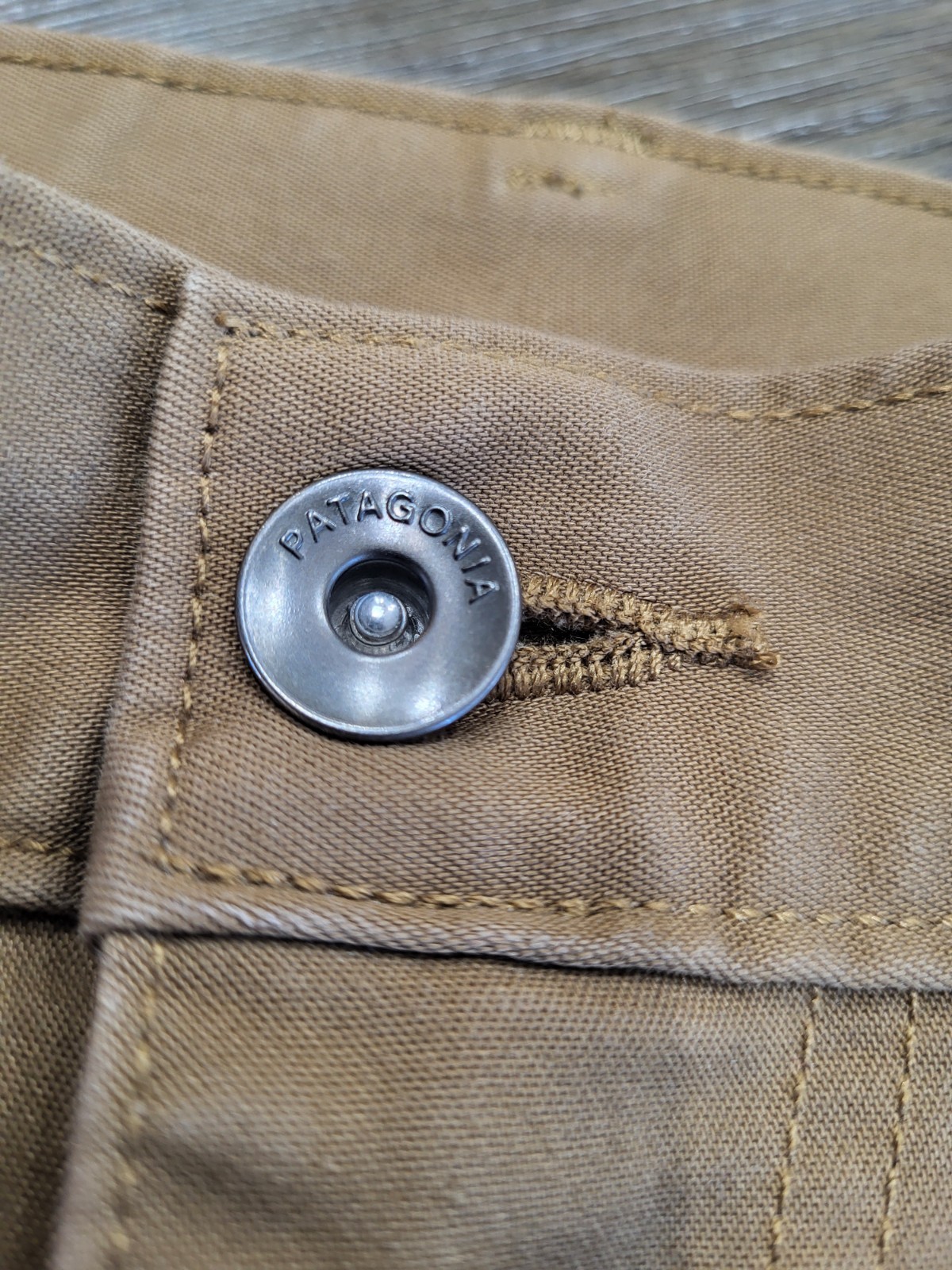 Patagonia Iron Clad Performance Twill Jeans Straight Leg Brown Men’s size 32x29 thumbnail 4