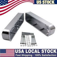 1 Pair Tall Valve Covers For Ford Bbf 429 460 1968 V8 Engines Stain Oxidation 1 Pair Tall Valve Covers For Ford Bbf 429 460 1968 V8 Engines Stain Oxidation