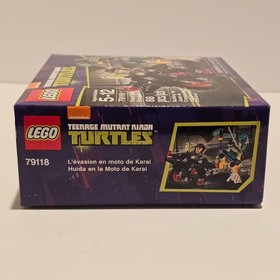 LEGO 79118 - Teenage Mutant Ninja Turtles: Karai Bike Escape Factory Sealed