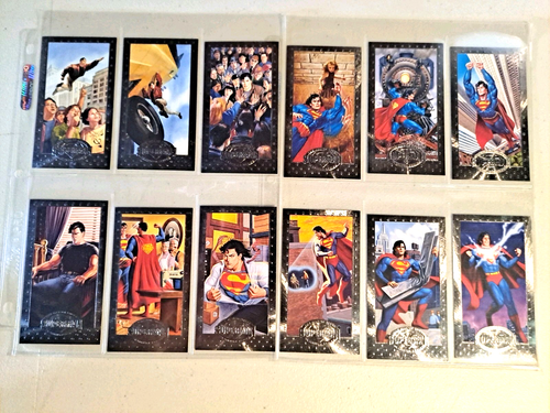 1994 SkyBox Superman Man of Steel Platinum Series Full Set 90/90 with Checklist - Picture 4 of 17