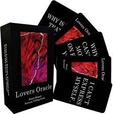 Love Oracle & Tarot Cards - 80 Card Twin Flame Deck with Messages