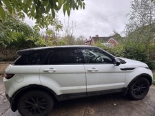Range Rover Evoque 2016 White 82500 Miles, MoT July 27