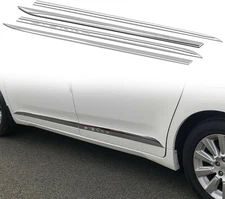 Chrome Outside Door Side Molding Trim Body Compatible with Toyota Sienna