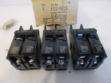 Lot of 3- ITE Siemens BQ2B015 2 POLE 15 AMP Circuit Breakers NEW