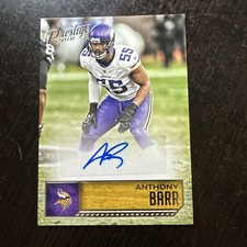 2016 Panini Prestige - Veteran Signatures Anthony Barr #7 (AU)