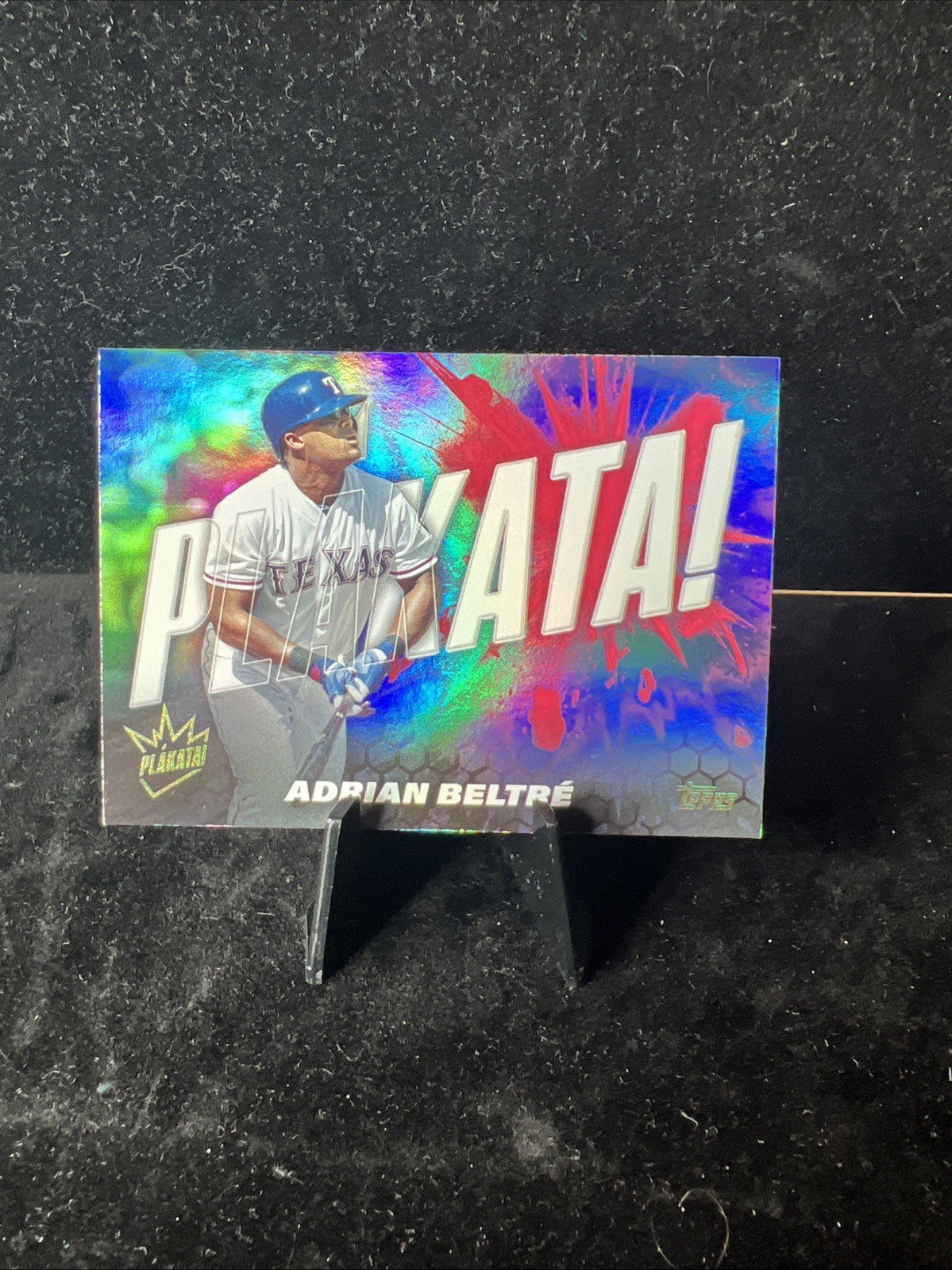 2025 Topps Series 1 - Plakata Adrian Beltre #PLAK-17 SP Case hit