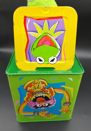 Kermit The Frog Jack In The Box The Muppets Schylling Toy. - Afbeelding 3 van 7