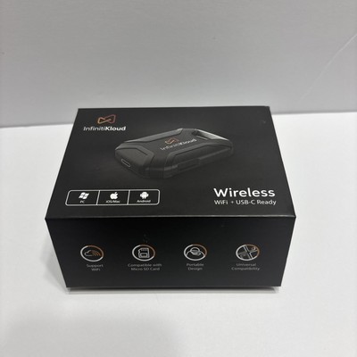 InfinitiKloud Wireless Back up Micro SD Card Storage For Android IOS MAC PC 