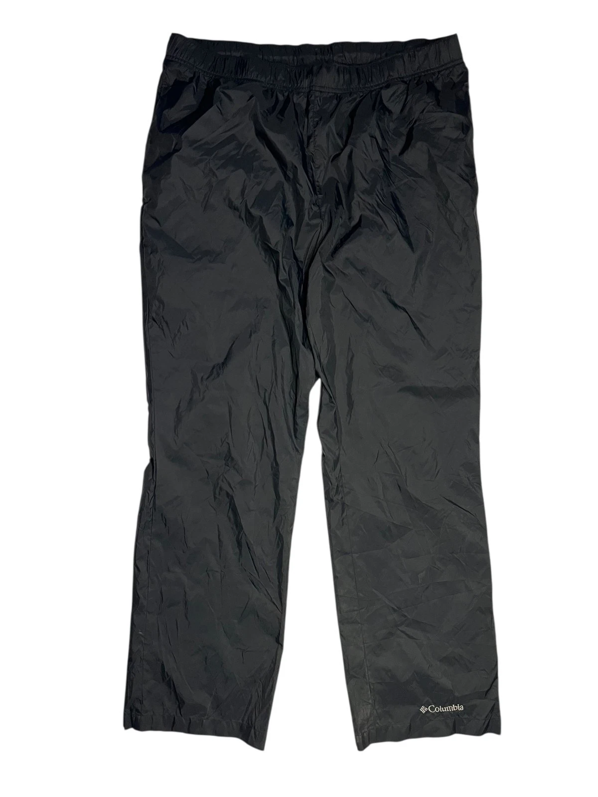 COLUMBIA Black 100% Nylon WINDBREAKER RAIN PANTS Hike Trail Thin Gear Men's XL
Opens in a new window