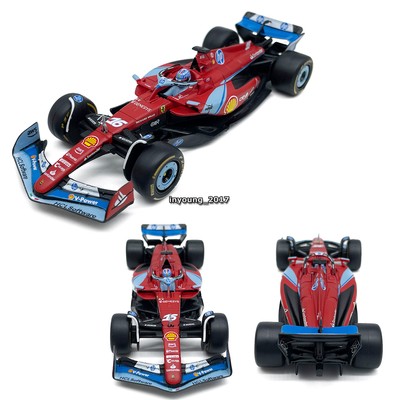 1:43 2024 Ferrari SF-24 Automodell Formel 1 Miami Grand Prix Charles Leclerc 16