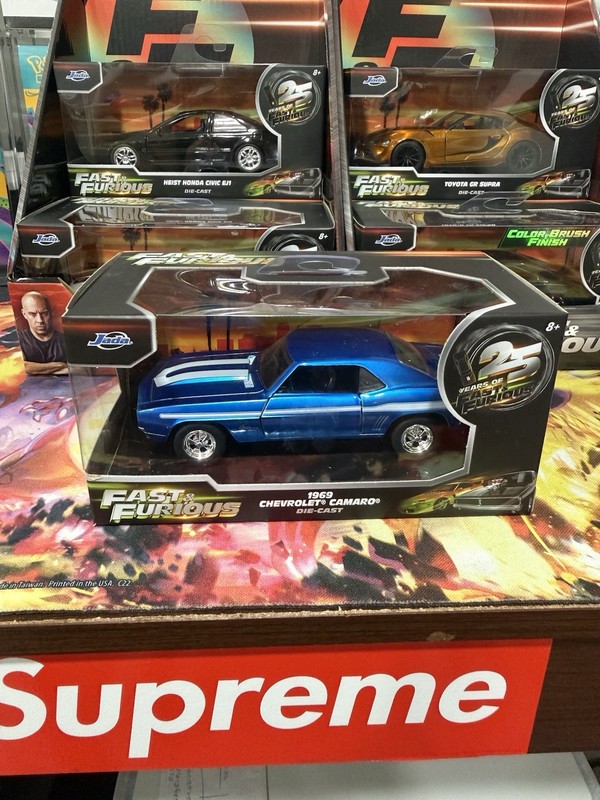 Jada 1969 Chevrolet Camaro Muscle Die-Cast 25 Years of Fast Furious 