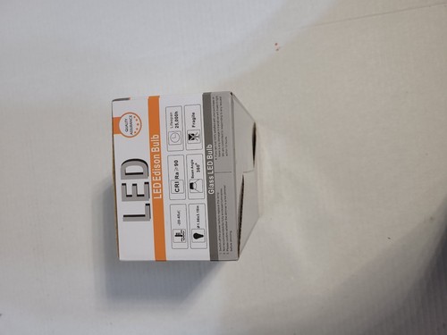 G16.5 Edison bulb LED 4w Frosted 2700k light - Picture 5 of 8