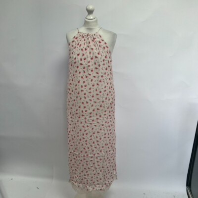 Lily & Lionel X Anthropologie Jade Kleid. Rosa Blumenmuster. UK 12.