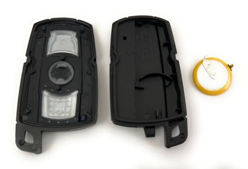 Kit Riparazione per Bmw 1 3 5 6 7 Serie E90 E92 E93 3 pulsanti custodia chiave remota batteria - Foto 2 di 3