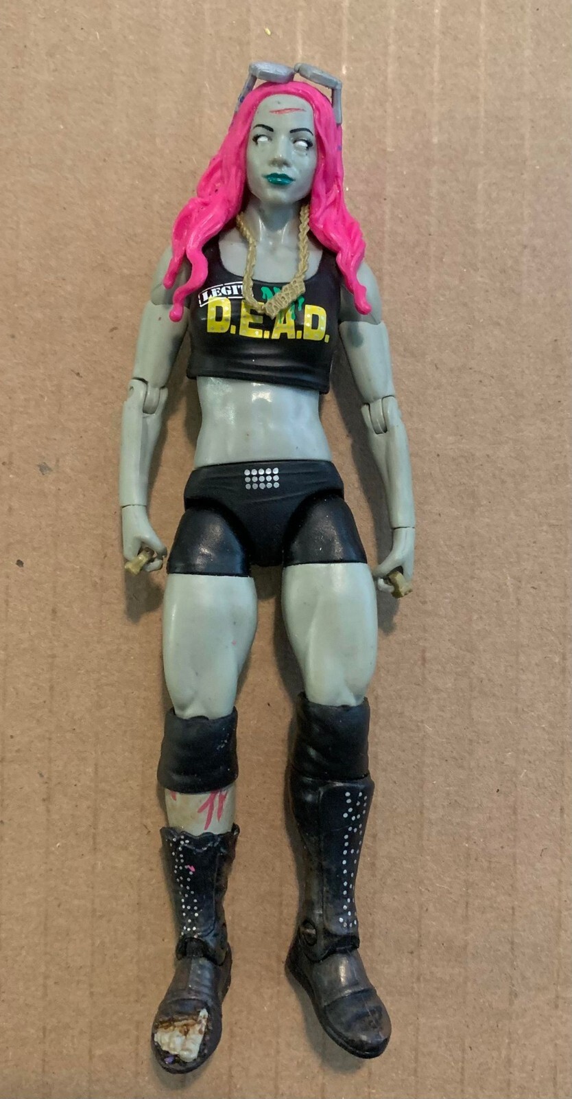 WWE Zombies Sasha Banks Loose Figure COMPLETE ELITE