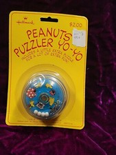 VINTAGE HALLMARK PEANUTS PUZZLER YO-YO WOODSTOCK 1958 FREE SHIPPING