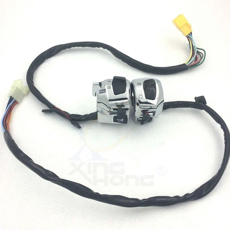Cubierta de carcasa de interruptor para Suzuki Hayabusa GSX1300R 1997-2007 izquierda + derecha 1 par Foto 2 de 4