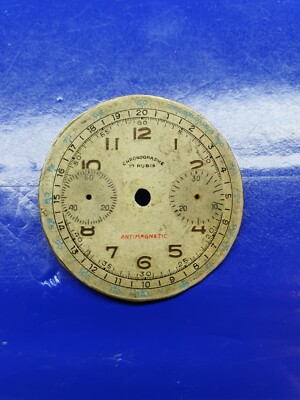 VALJOUX 22 QUADRANTE MARCATO CHRONOGRAPHE