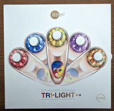 SKININC OPTIMIZER VOYAGE TRI-LIGHT CUSTOM LED SONIC FLASH FACIAL PINK NEW IN BOX
