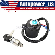 For 1991-2011 Sportster XL 883 XR XL 1200 Ignition Key Switch Tail Box Lock Set