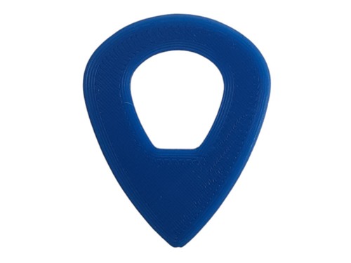 Ecopick Gitarren-Plektren mit Lochgriff, 1,20 mm & 0,80 mm, langlebig, 12er-Pack Posten - Bild 5 von 11