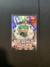 2021 topps chrome prismic power matt olson
