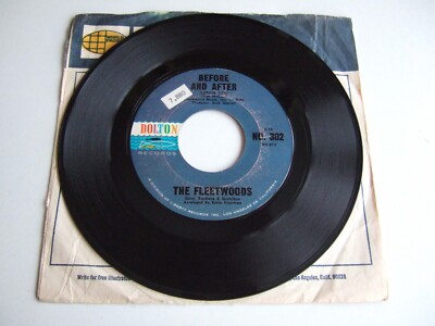 The Fleetwoods - Before And After / Lonely Is As Lonely Does - Dolton - Vinyl 7''