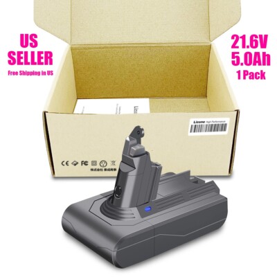 21.6V 5Ah 108Wh SV09 SV06 V6 Battery Replacement for Dyson Vacuum Battery V6 NEW