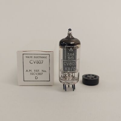 DL93 3A4 CV807 MULLARD UK NOS VALVE TUBE