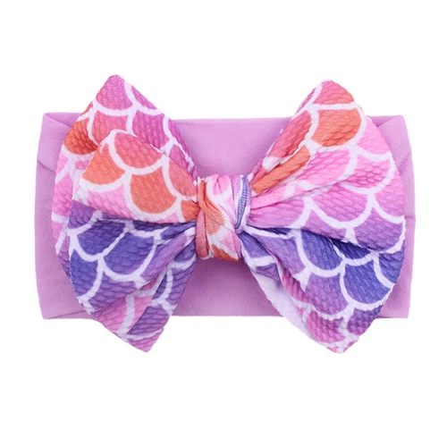 Baby Toddler Girl Kids Rabbit Bow Knot Turban Headband Hair Band Headwrap Turban - Picture 9 of 17