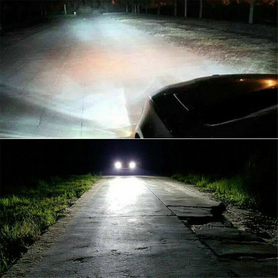9005 9006 Kit Faros LED Combo Bombillas 6500K Alto Bajo Haz Súper Blanco Brillante Foto 3 de 4