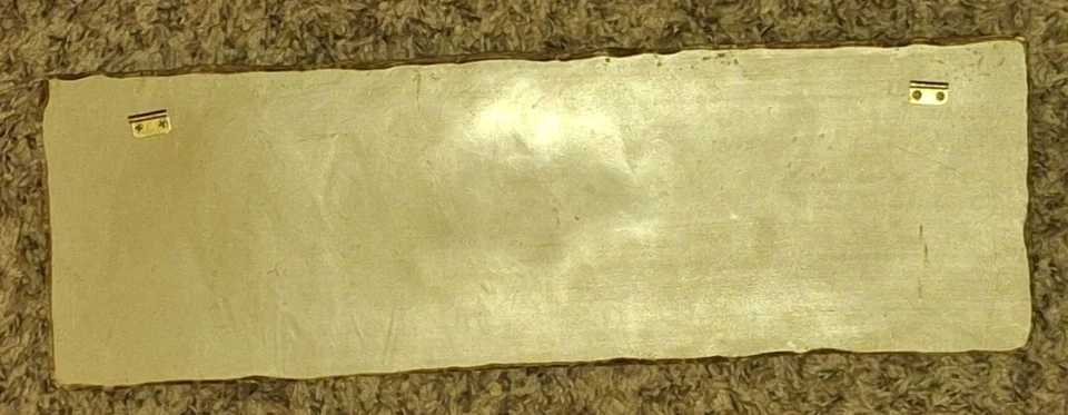 Man Cave Resin Sign 16.5" long x 5.25 wide x 1" thick Pre-owned Great condition! - Image 2 of 2