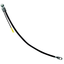 Deka 04268 Black 30" 4 Gauge Side Post Terminal Battery Cable With Aux Wire USA
