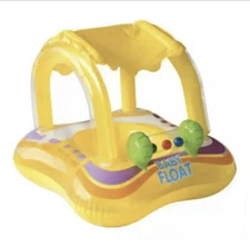 NEW Intex Kiddie Float Inflatable Swimming Pool Float Tube Raft With Sunroof