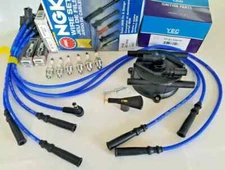 Toyota 4Runner & Pickup 3.0 V6 90-91 NGK Wire NGK Plugs, Distributor Cap & Rotor