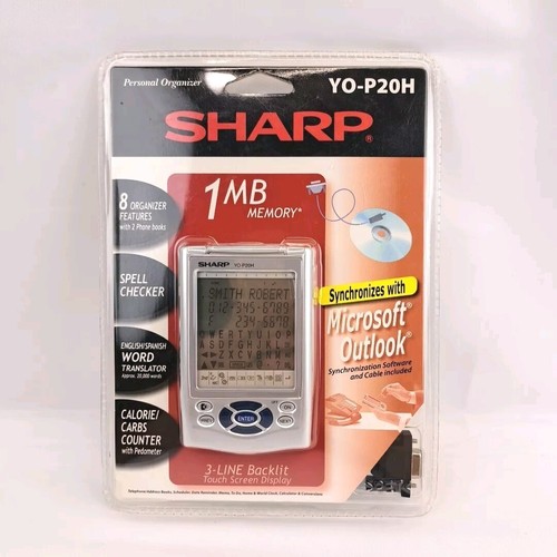 Organisateur de mémoire personnel Sharp neuf 1 Mo