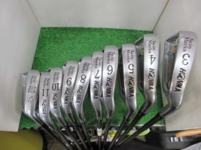 HONMA Twin Marks CROSS ATTACK 3-SW 10pc DORIC 1star R-flex Iron