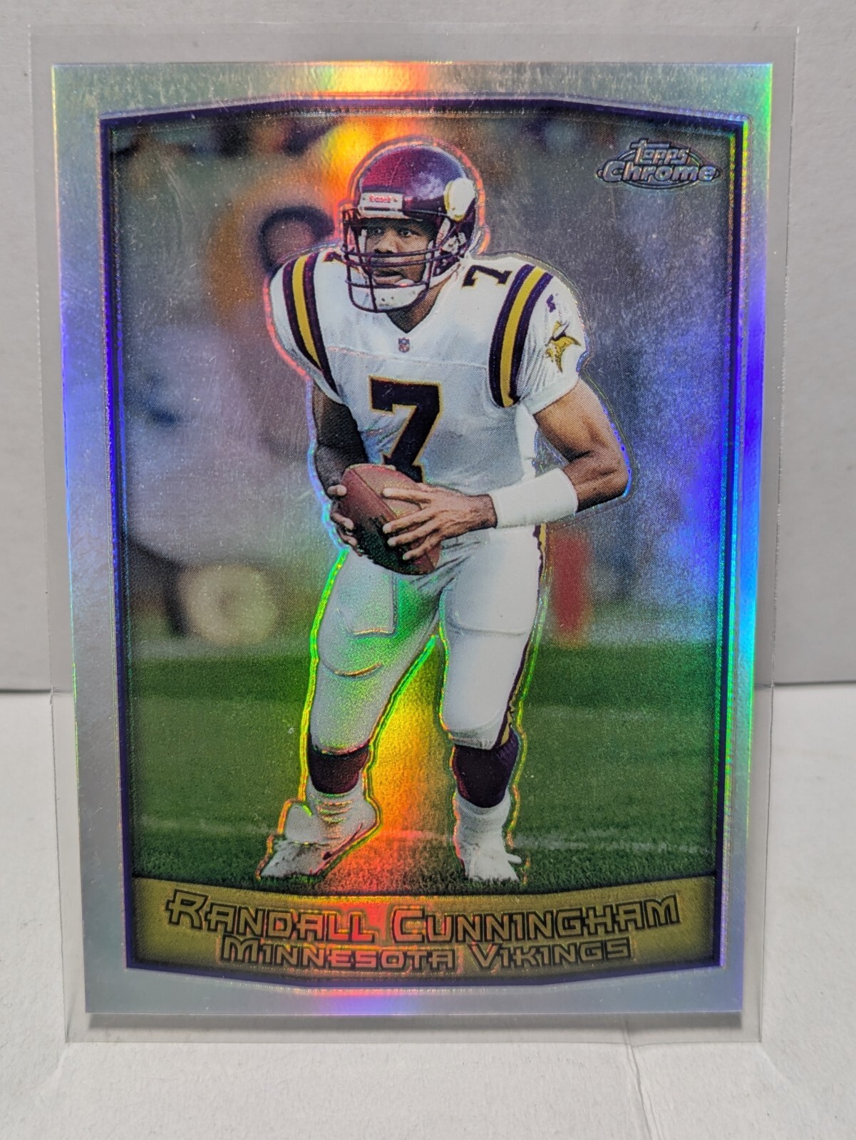 1999 Topps Chrome - Refractor #80 Randall Cunningham