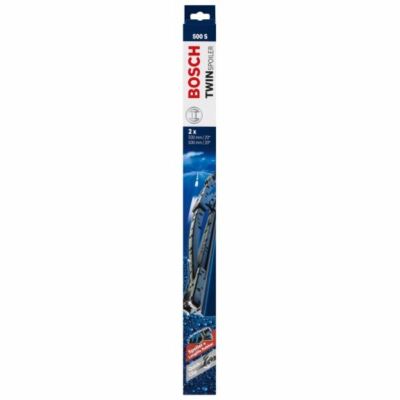 Bosch Super Plus Spoiler Tergicristalli SP21/19S - Set Anteriore, Lunghezza 530mm/475mm, Per Veicoli Con Guida A Destra (UK) - 3
