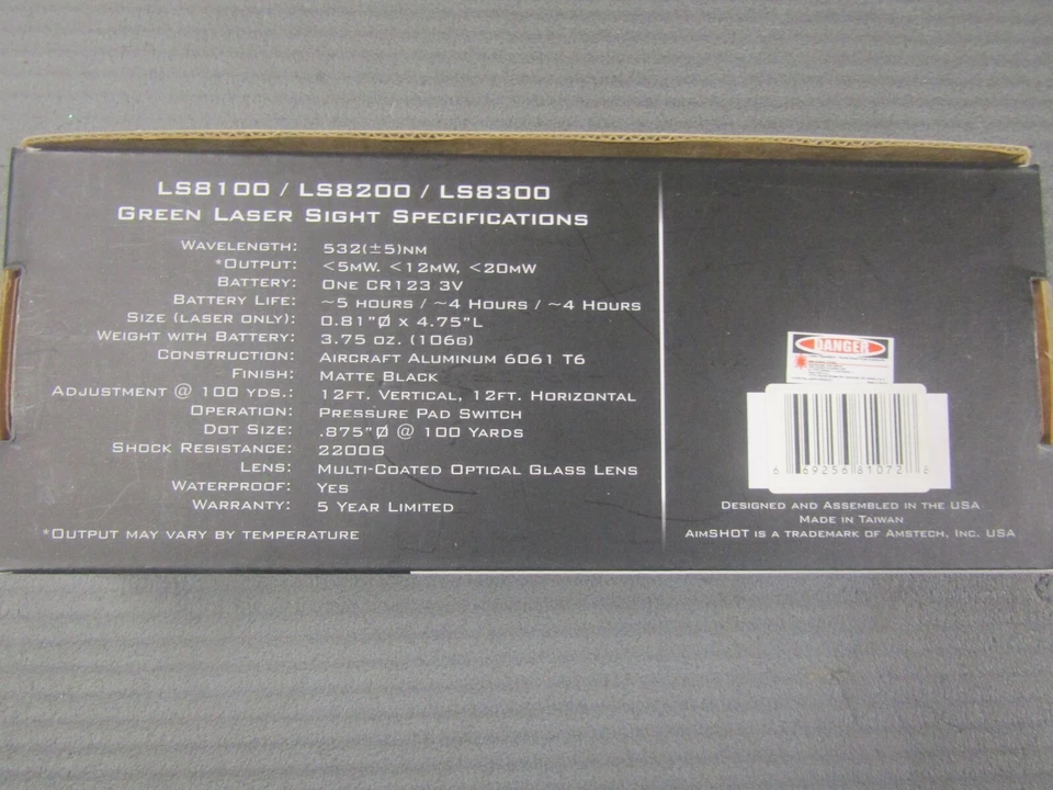 Aimshot Green Laser Light KT81072 For Rifles - Image 3 of 4