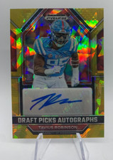 2023 Prizm Draft Picks Autographs Tavius Robinson Auto GOLD ICE #DPA-TAR!