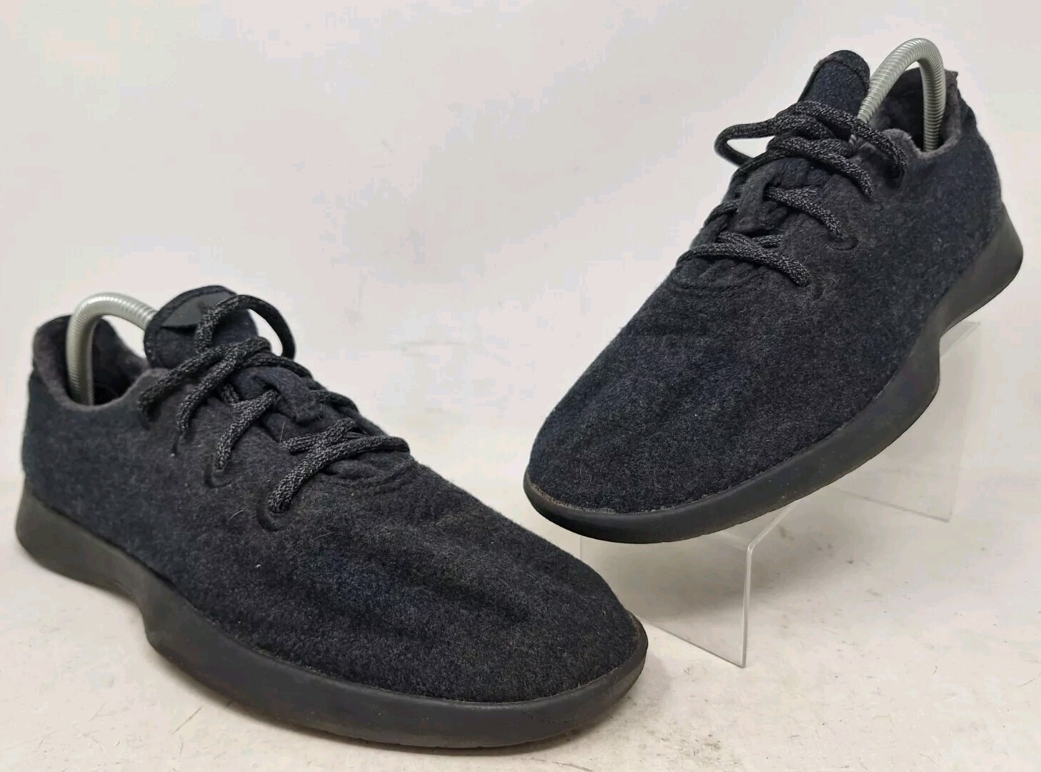 SAOLA Sneakers Allbirds uomo runner lana nere casual basse classiche taglia 10