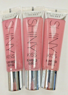 Victoria's Secret  Shiny Kiss Lip Gloss Candy Baby .46 oz 3 PACK