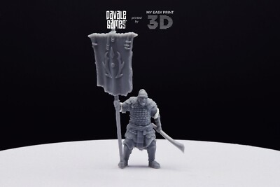 Regular Orc Banner Davale Games 3D Printed With High Quality Resin
