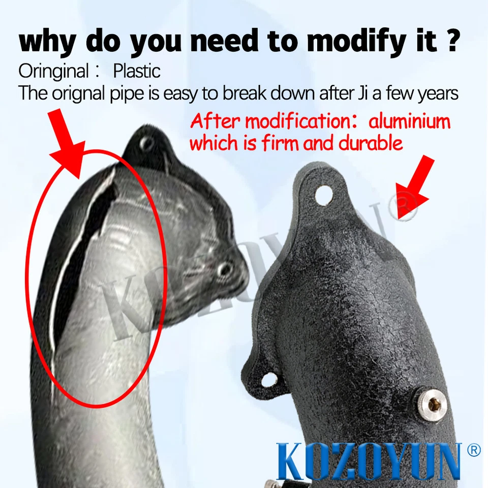 Tubo de admisión de tubo de carga para BMW B58 M140i M240i 340i 440i xDrive 16-18 Foto 4 de 4