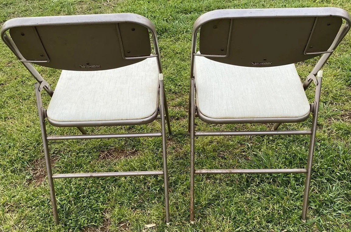 Samsonite metal folding chairs deals