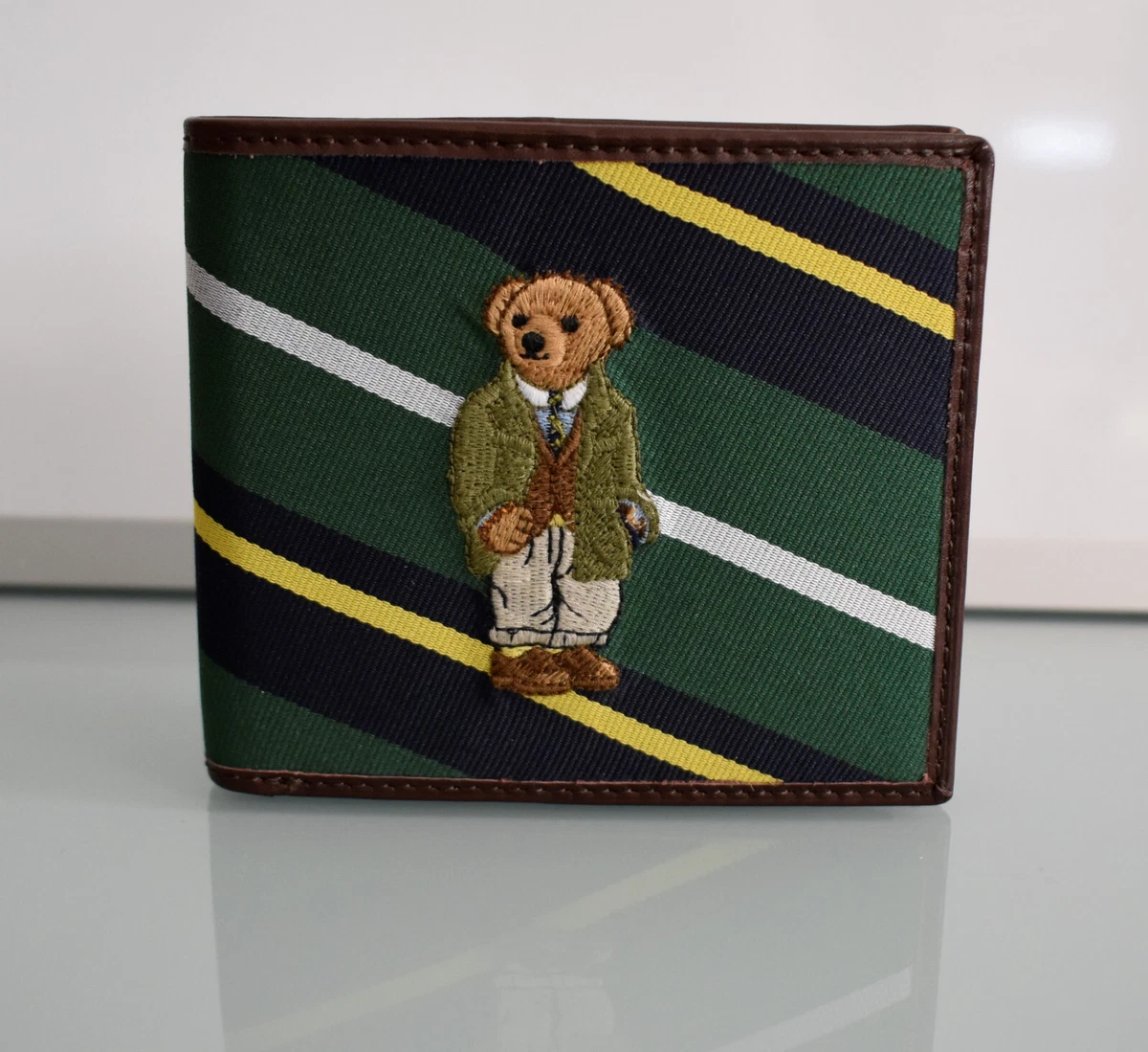 Polo bear billfold clearance wallet