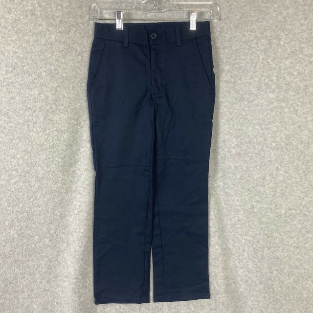 Nautica Boy's Size 14 Husky School Uniform Dress Pants Navy 28 x 26 eBay